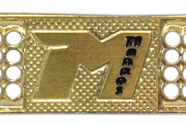 PLACA DORADO BTE2